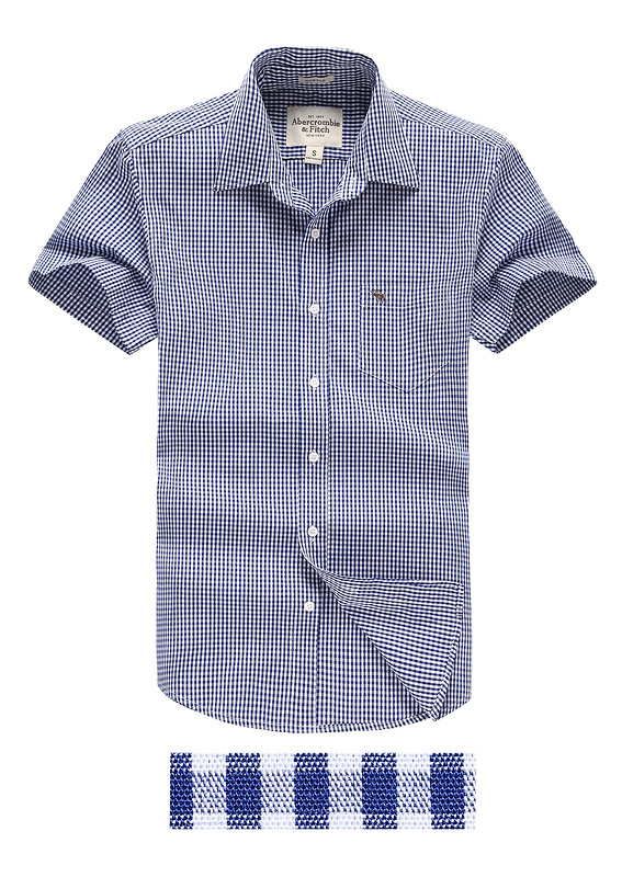 Nueva Abercrombie Fitch Hombres Algodón camiseta de verano AF6869